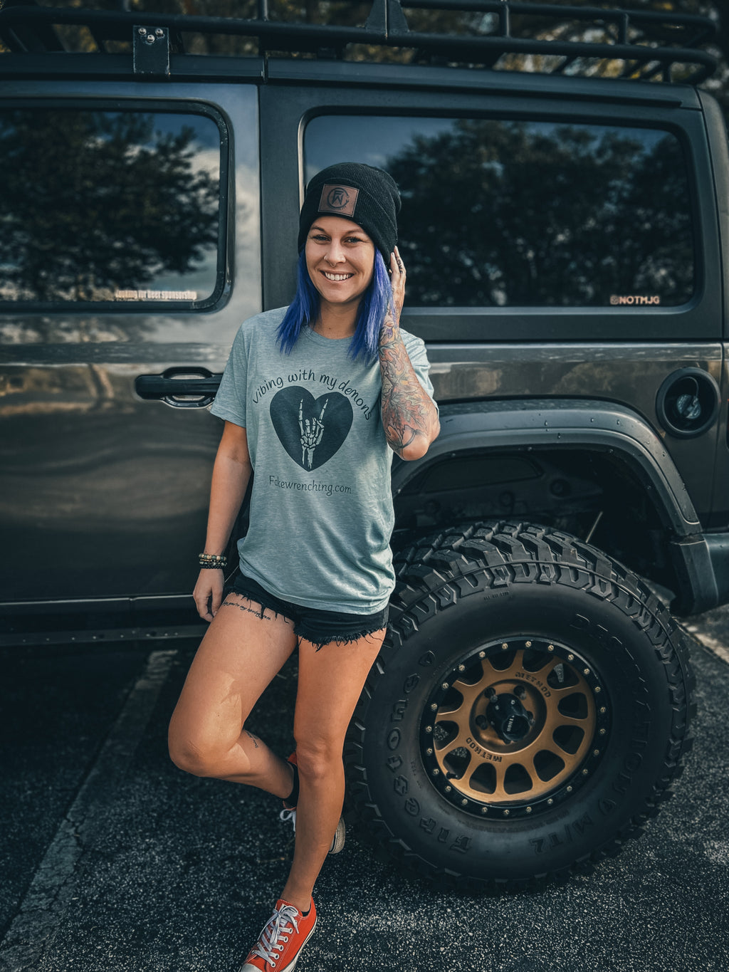 Vibing with my demons unisex shirt