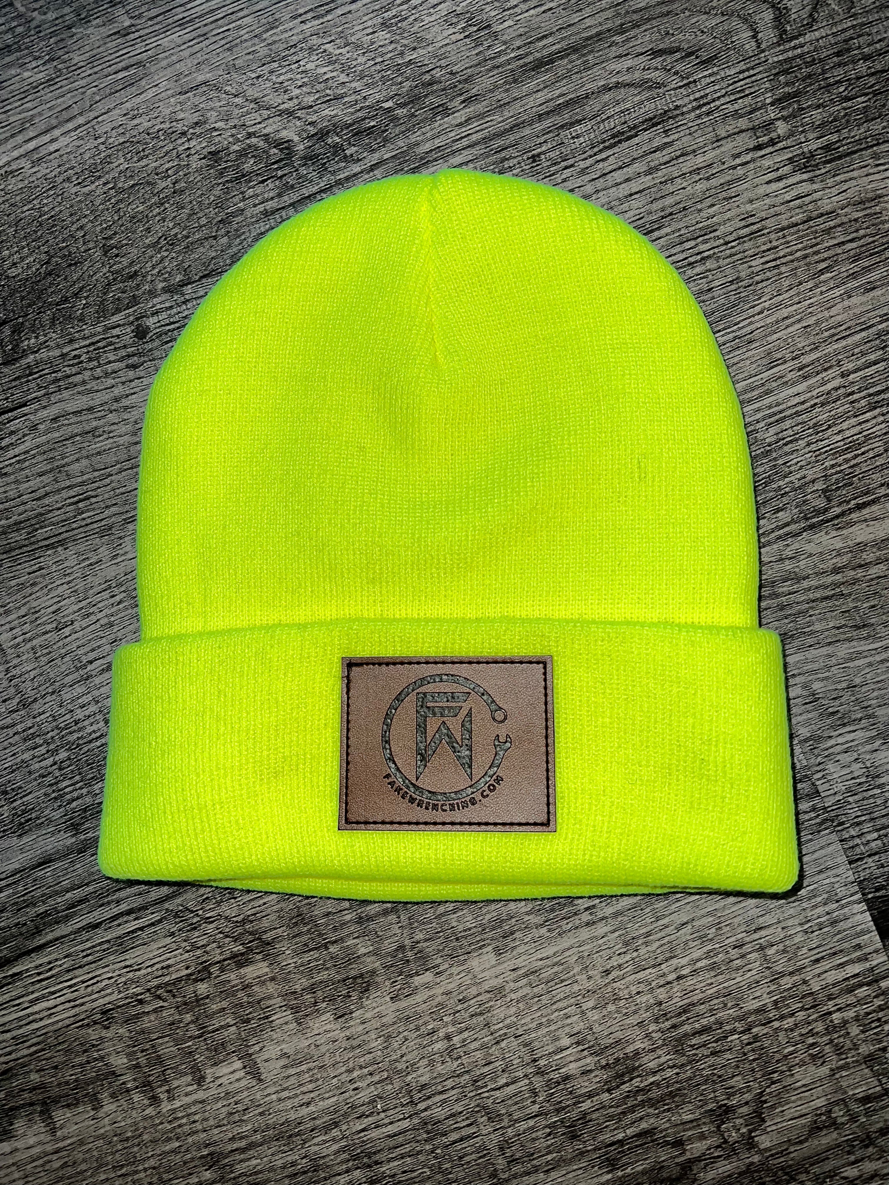 FW Stitched Patch Beanie