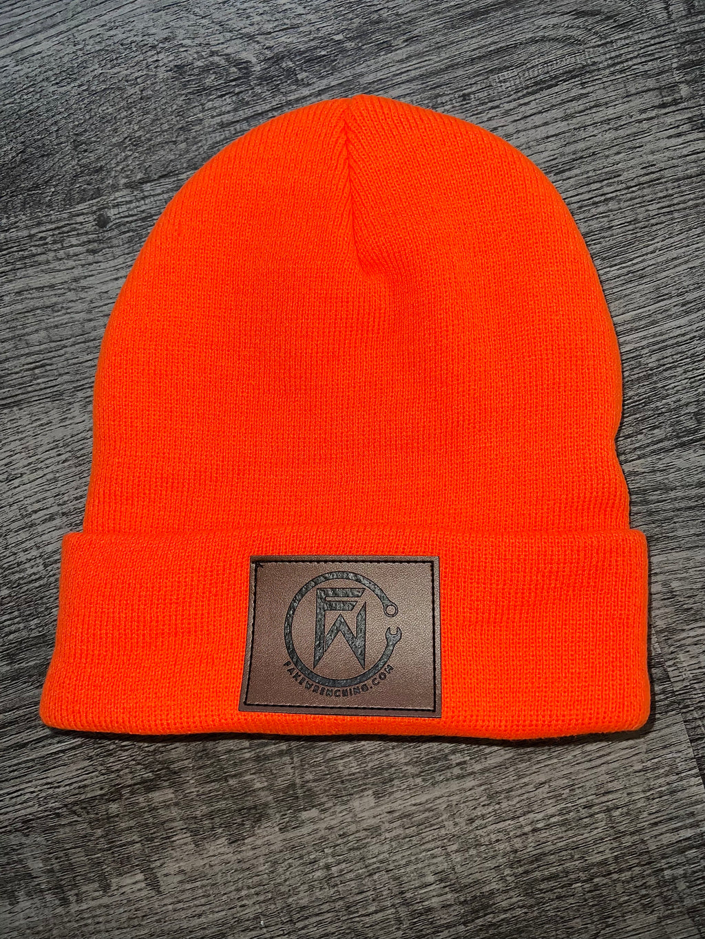 FW Stitched Patch Beanie