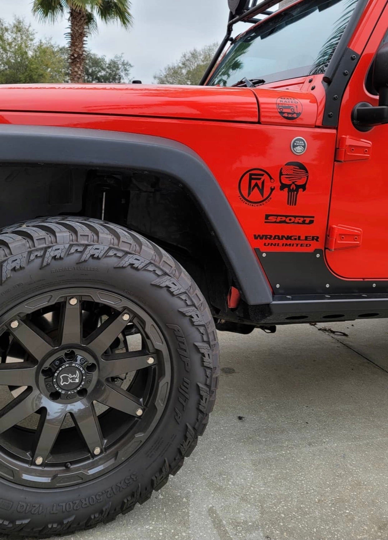 FW Circle Wrench decal