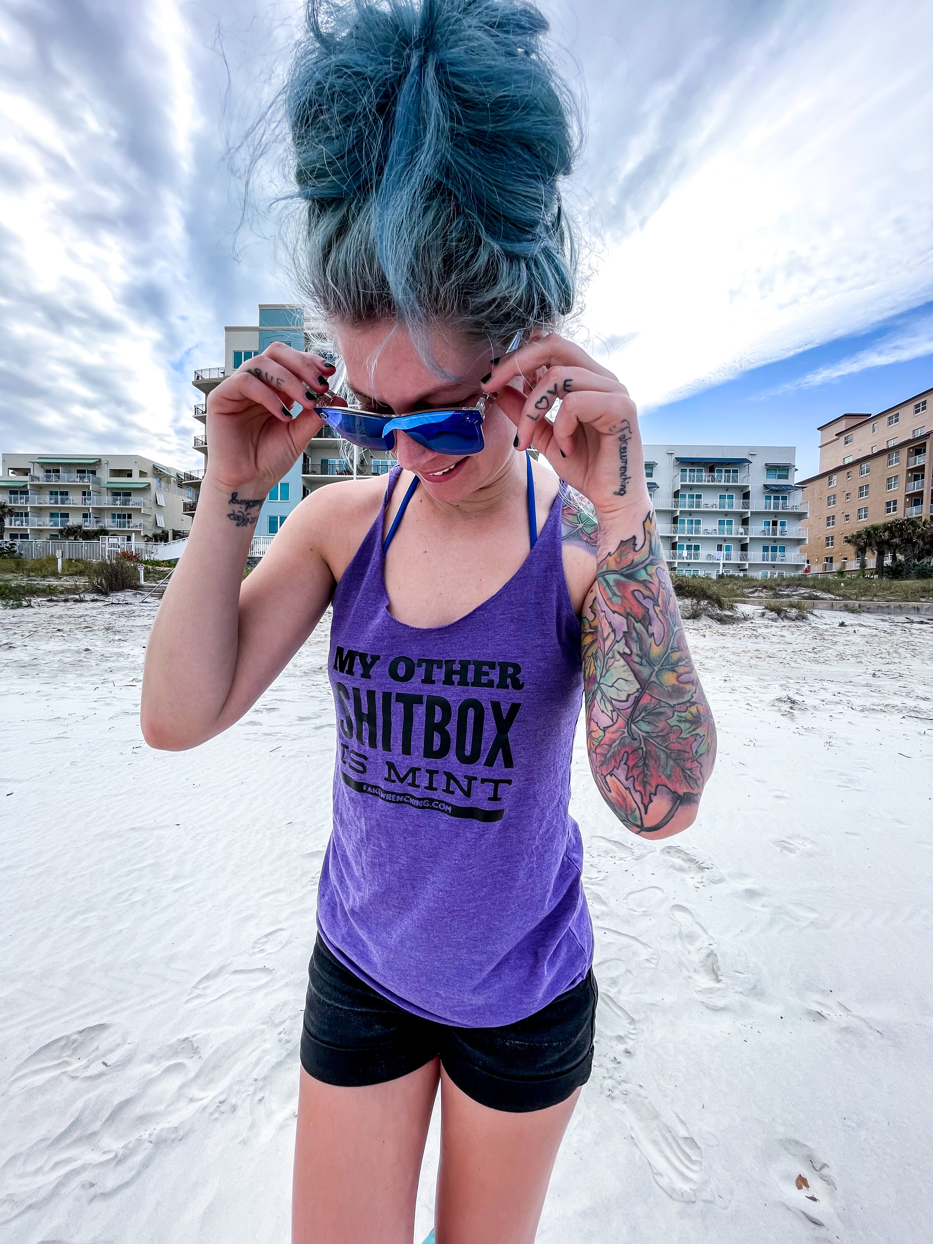 Shitbox Racerback Tank