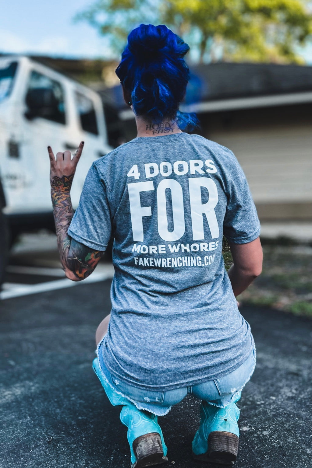 4 doors for more whores unisex shirt
