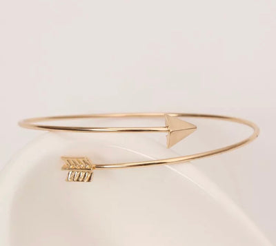 handmade bracelet front — Adjustable Arrow Bracelet