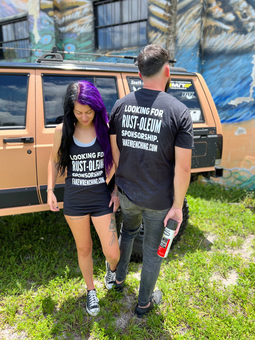 Rust oleum racerback tank