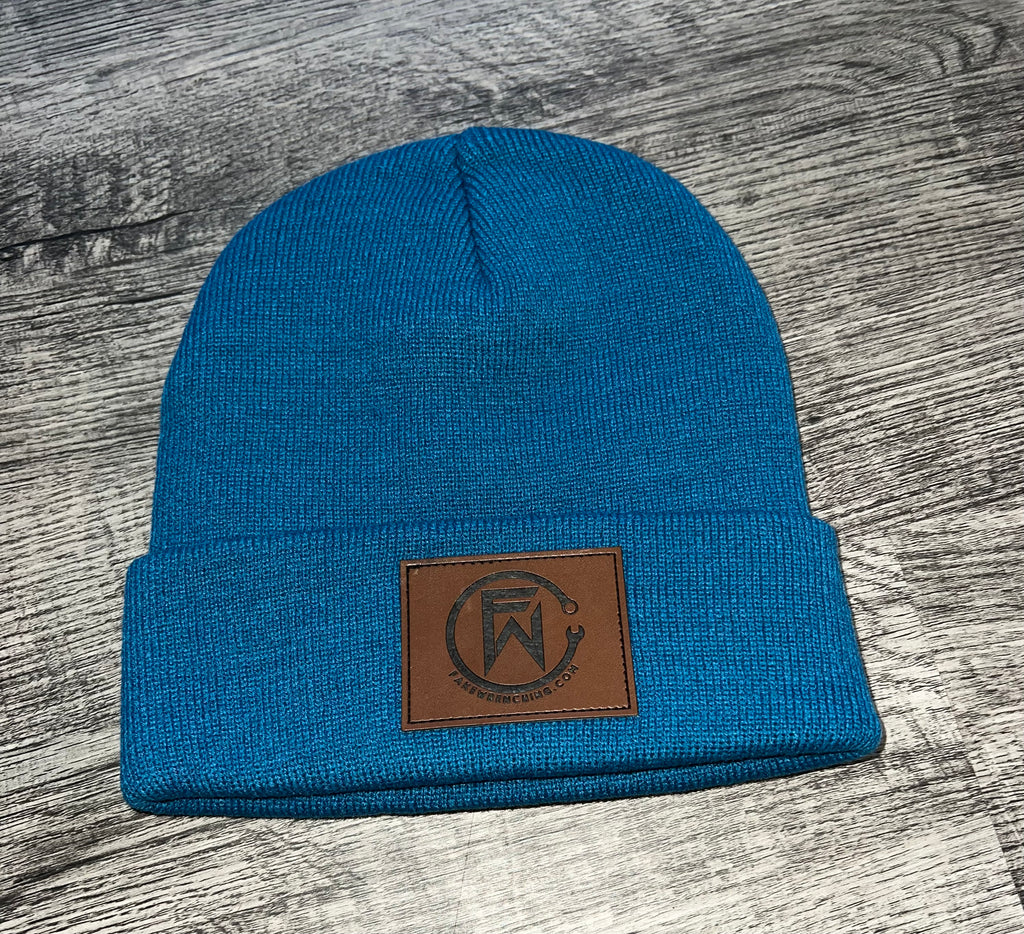 FW Stitched Patch Beanie