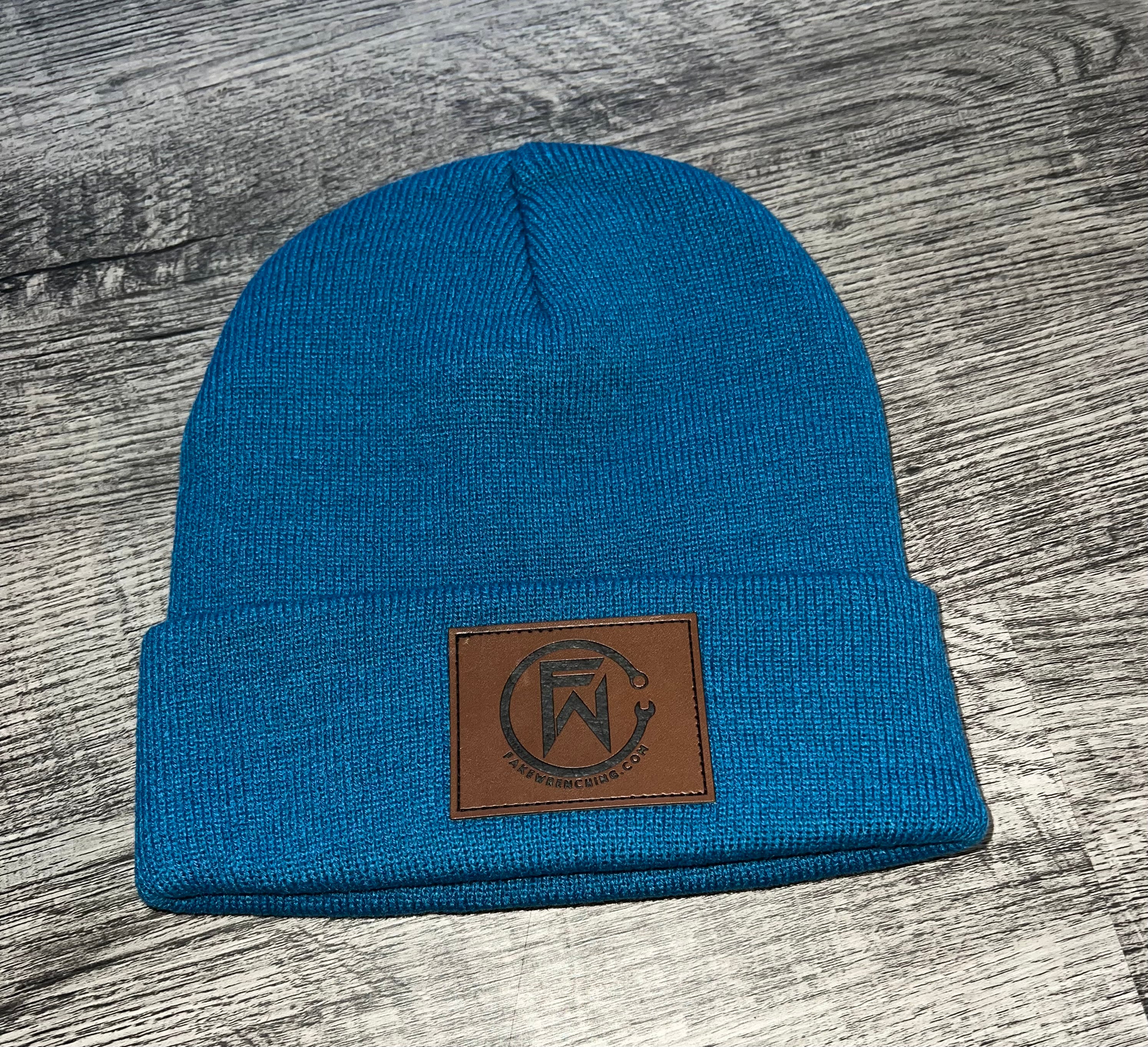 FW Stitched Patch Beanie