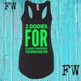2 doors for whores tank
