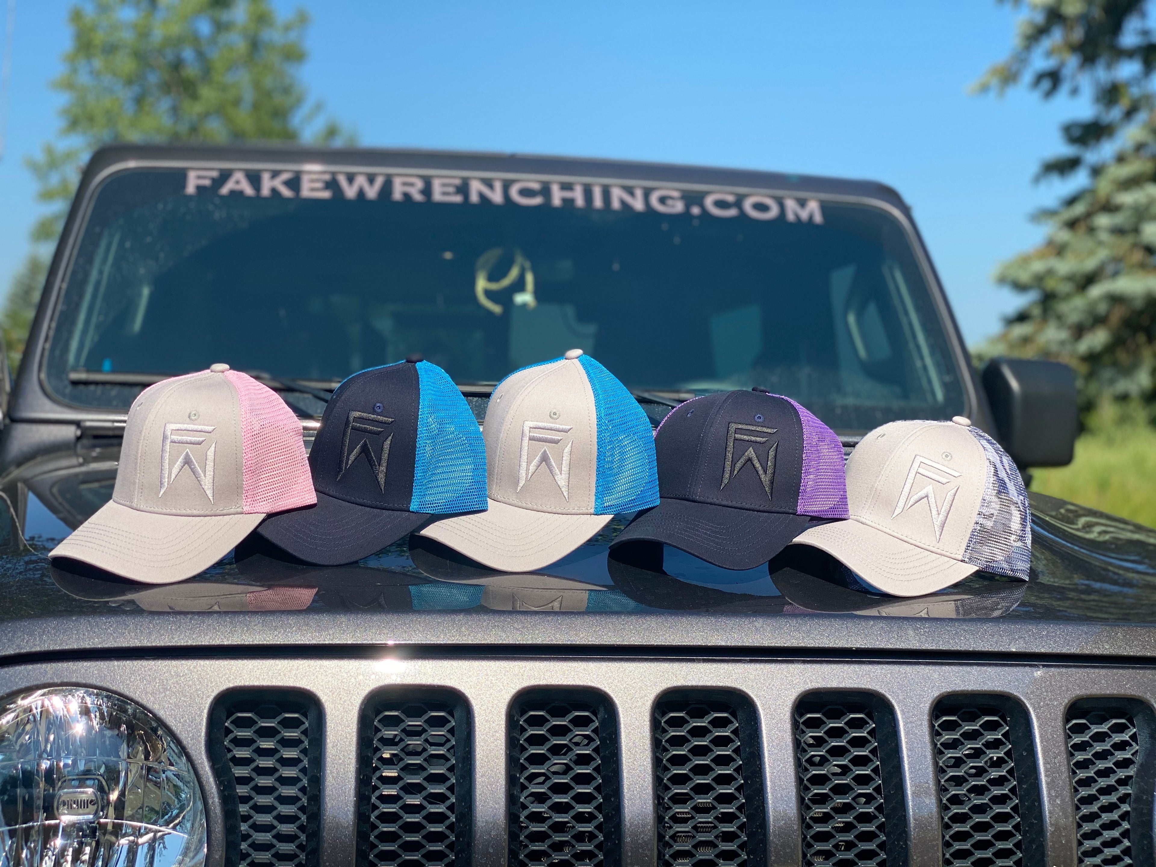 FakeWrenching Low Profile Trucker Hat