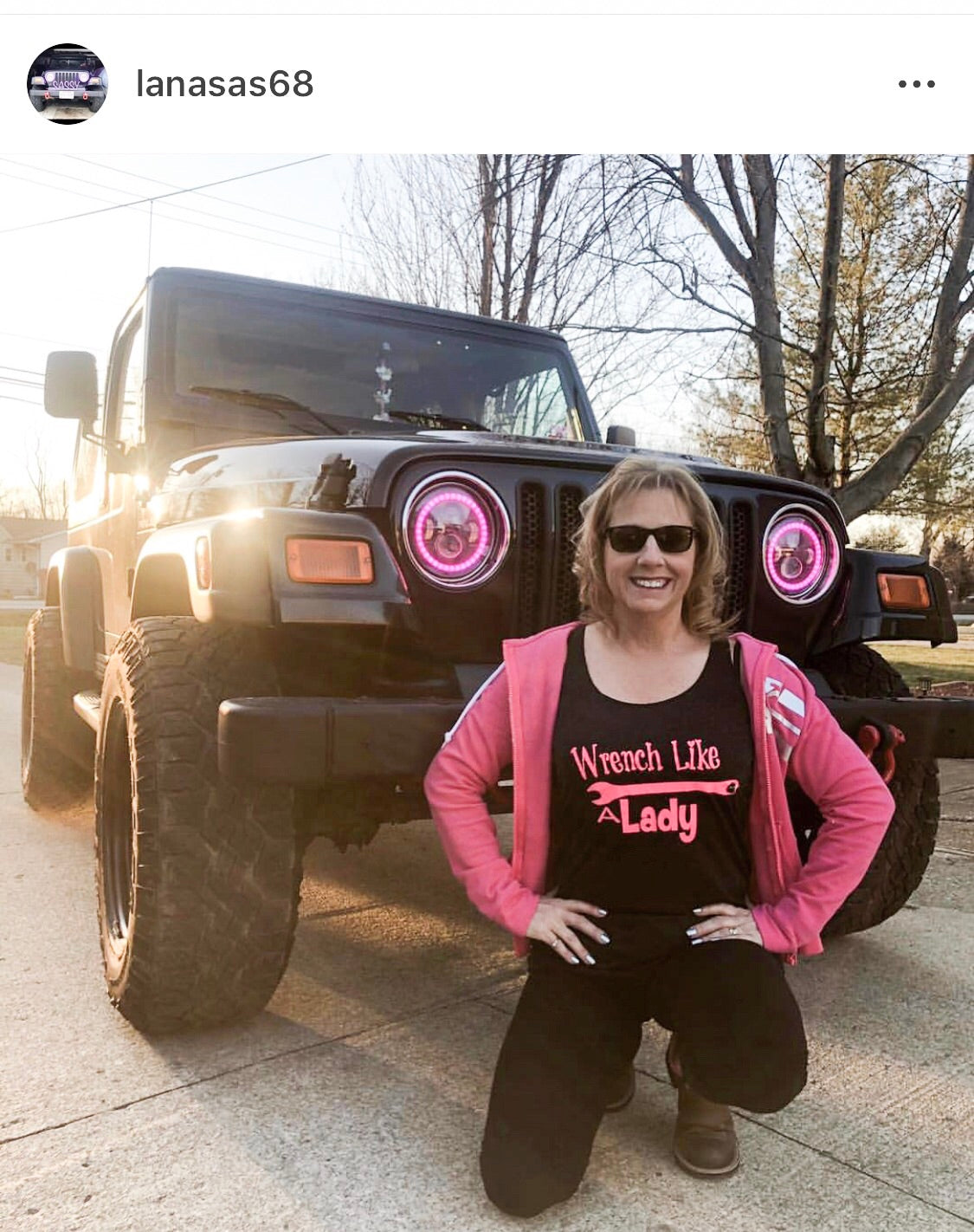 Wrench Like A Lady - Racerback Tank