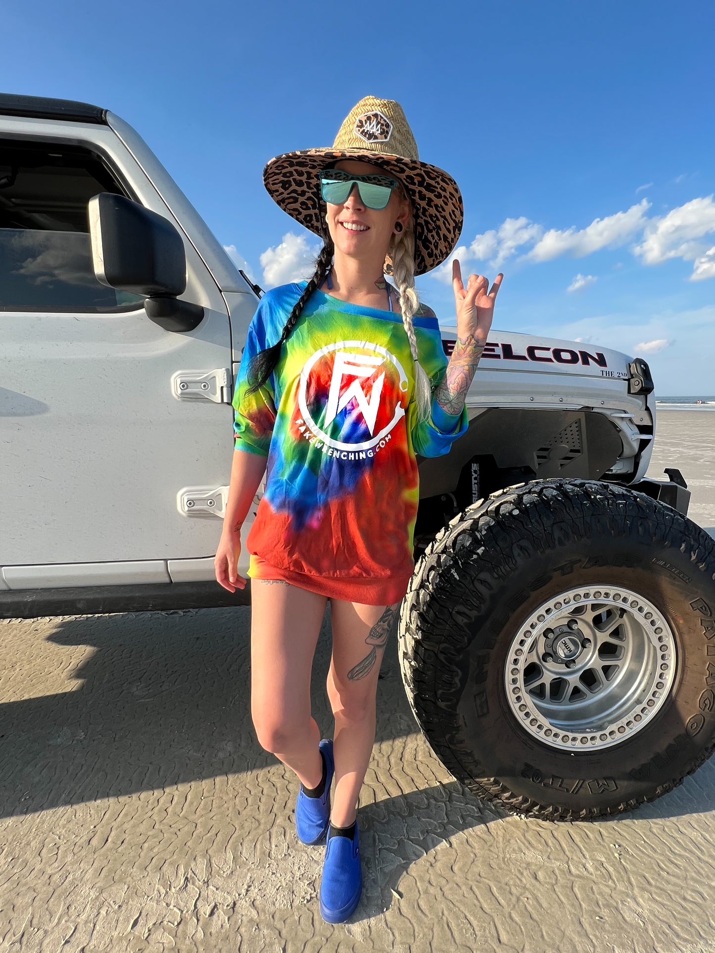 Tie dye off the shoulder * Limited Amount*