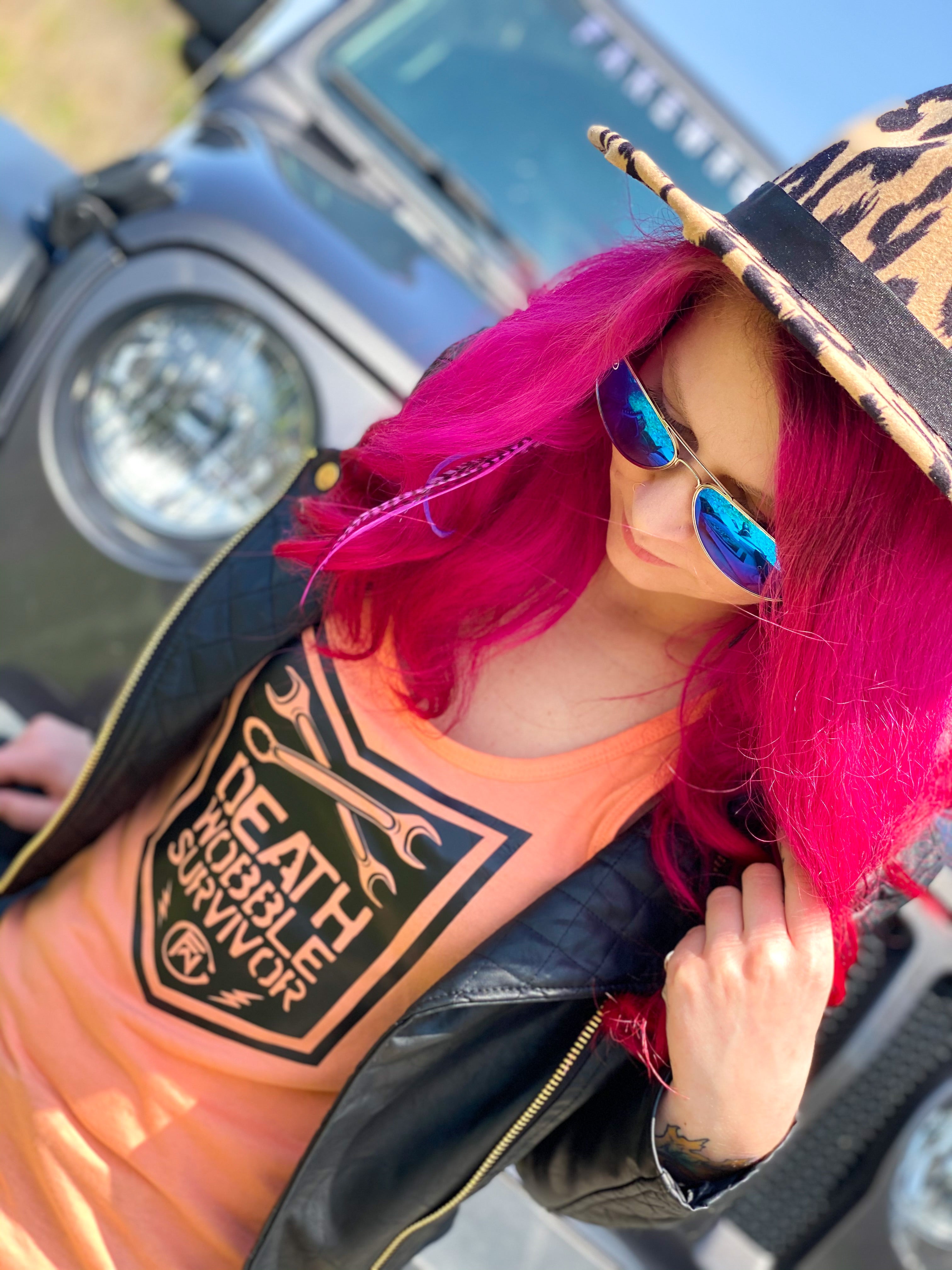 Peach Death Wobble Tank