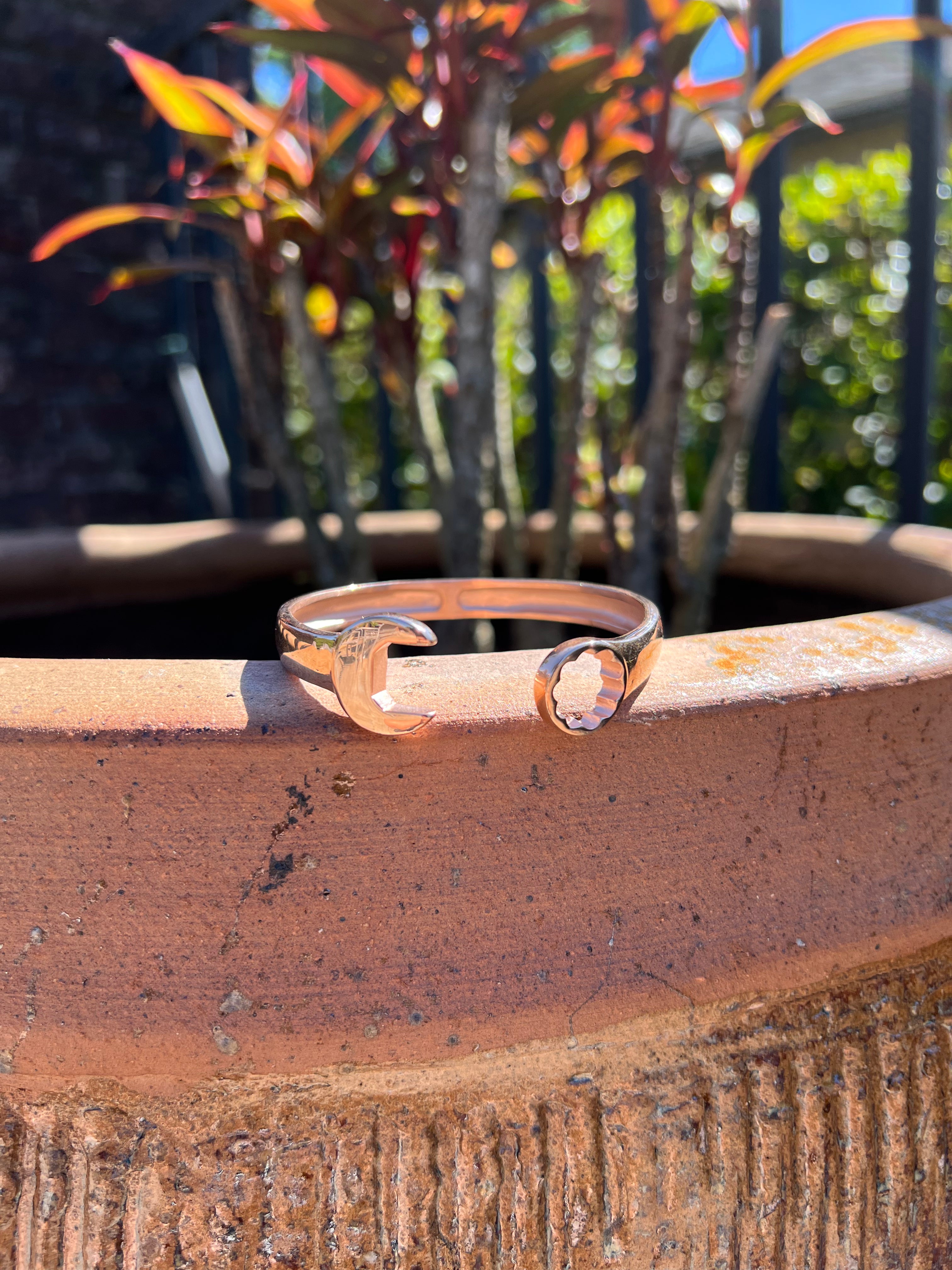Rose Gold Wrench Bracelet